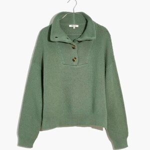 Madewell Sage Green Cowl Neck Sweater